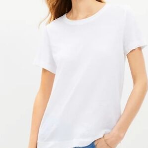 *NWT" Loft Everyday Crew tea in size M